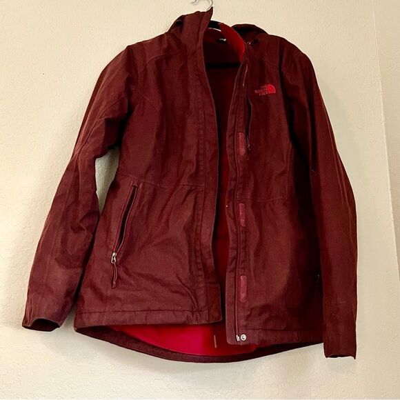 THE NORTH FACE HYVENT WOMENS 3 IN 1 TRICLIMATE SKI JACKET SZ L - Picture 1 of 5